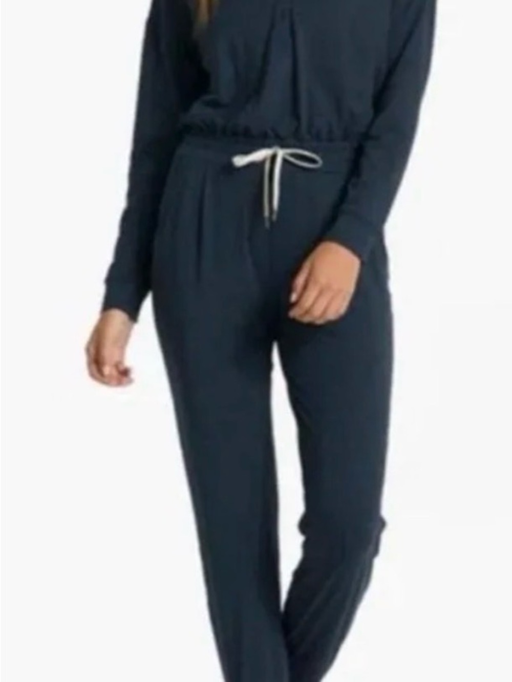 Vuori Navy Long sleeved jumpsuit